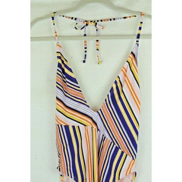 Bikini Lab One Piece Striped Swimsuit Juniors - Picture 4 of 6